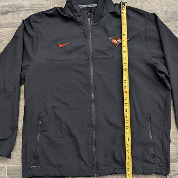 Nike Dri-Fit Baltimore Orioles Training Jacket Men's Size 2XL Black Full Zip - Picture 5 of 12